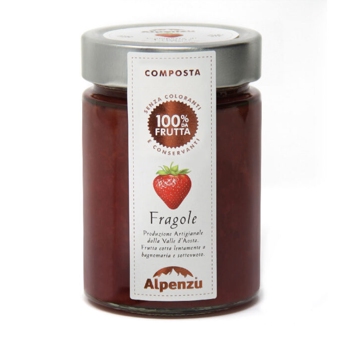 COMPOSTA DI FRAGOLE 100% DA FRUTTA - immagine 1