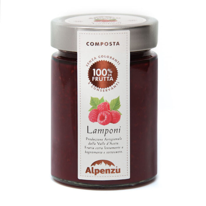 COMPOSTA DI LAMPONI 100% DA FRUTTA - immagine 1