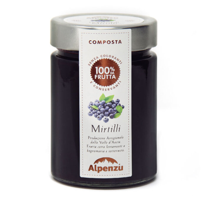 COMPOSTA DI MIRTILLI 100% DA FRUTTA - immagine 1