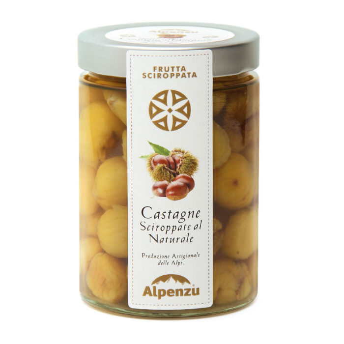 CASTAGNE SCIROPPATE AL NATURALE - immagine 2