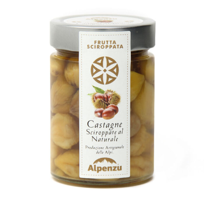 CASTAGNE SCIROPPATE AL NATURALE - immagine 1