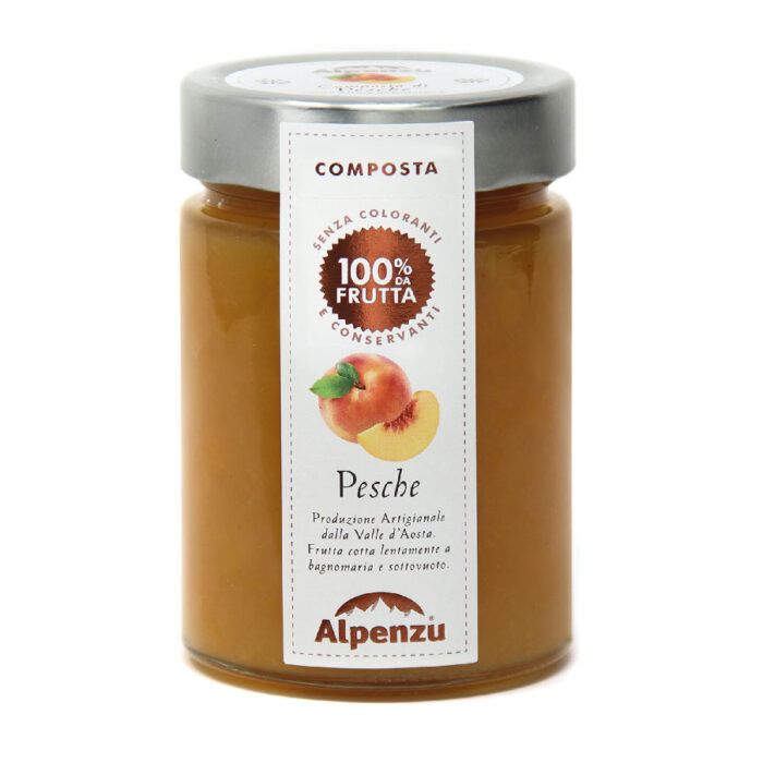 COMPOSTA DI PESCHE 100% DA FRUTTA - immagine 1