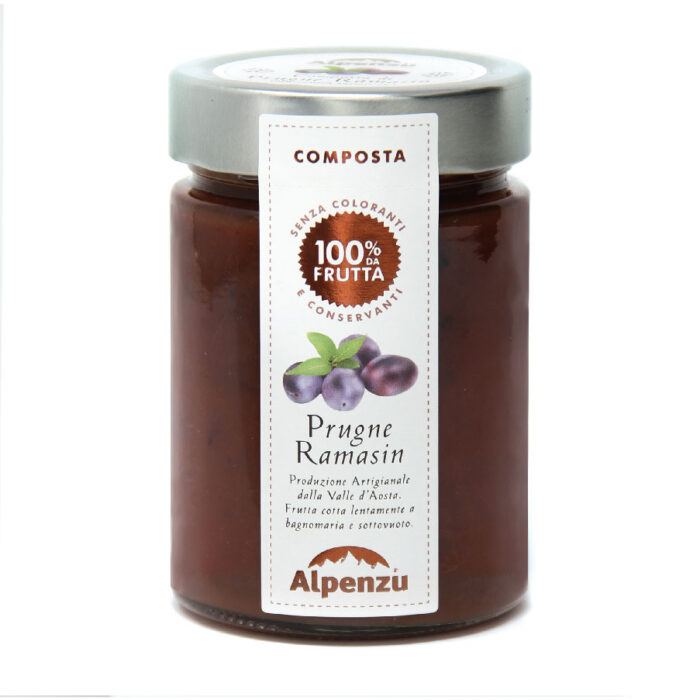 COMPOSTA DI PRUGNE RAMASIN 100% DA FRUTTA - immagine 1