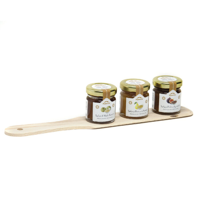 PALETTA POLENTA CON 3 SALSE - immagine 1