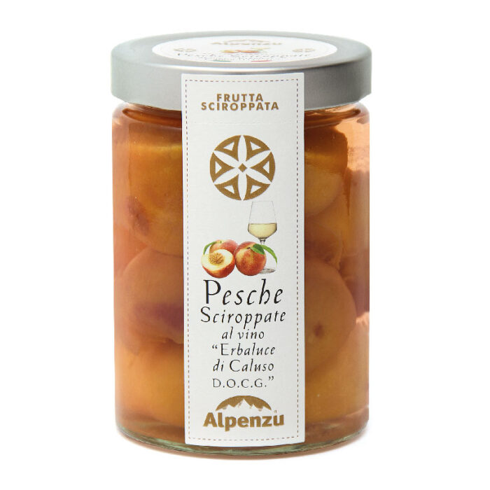 PESCHE SCIROPPATE AL VINO ERBALUCE DI CALUSO D.O.C.G. - immagine 1