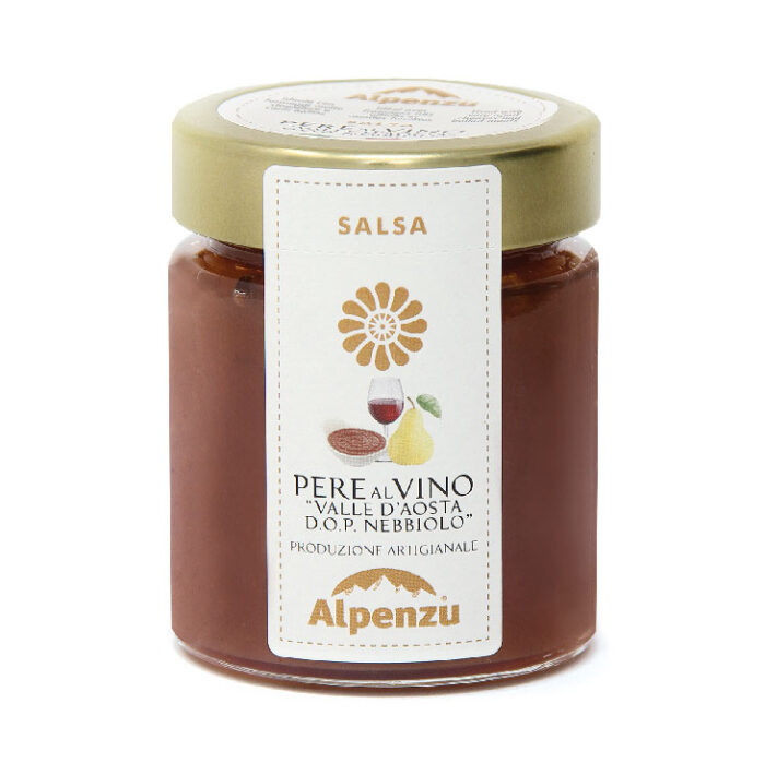 SALSA DI PERE AL VINO VALLE D'AOSTA D.O.P NEBBIOLO - immagine 1