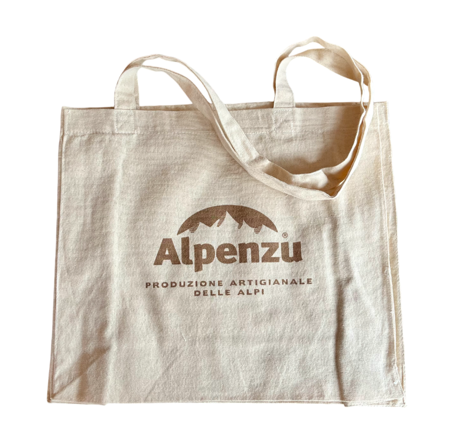 BORSA IN STOFFA ALPENZU SHOPPER IN COTONE ALPENZU - immagine 1